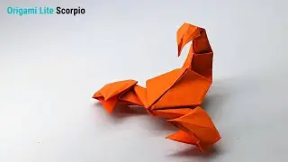 Origami Scorpio An Easy and Detailed Guide