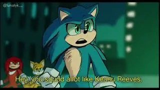 Keanu Reeves as Shadow?! (Comic Dub)