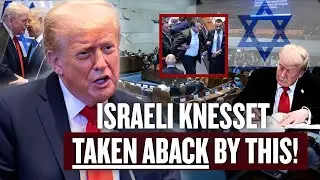 Israeli Knesset Members Defend Hamas - Then Trump STUNS The Room! 
