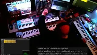 Space Drift Life Stream / Volca Keys, JD-Xi, MicroBrute, Volca Sample, Reaktor 6