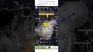 Biparjoy statellite view live 