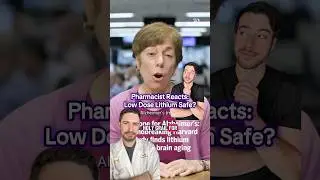 A DERMATOLOGIST recommends taking low-dose LITHIUM?!? Pharmacist reviews 