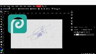How to Remove the Signature Backgrund in Photopea.