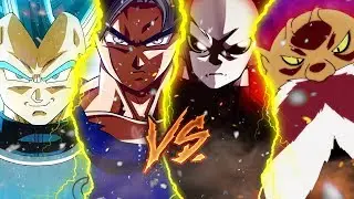 GOKU Y VEGETA VS JIREN Y TOPPO | UNIVERSO 7 VS UNIVERSO 11 | Arion  Ft Arubato, JHF y KurauKami