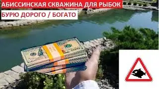 Абиссинская скважина для рыбок. Бурю 
