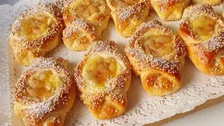 بدون بيض ولا زبدة 👌 وجدي اسهل فطائر بشكل جديد لشرب القهوة هشاش خفاف بحشوة لذيذة كتحمق شهوة منهم