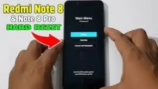 Xiaomi Redmi Note 8 Pro Hard reset/pattern unlock