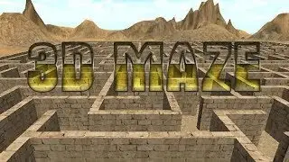 Maze game made in Alice 2.4