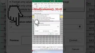 Master conditional formatting in ms excel | #excel #shortvideo #exceltips #youtubeshorts