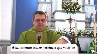 Homilia do Monsenhor Aerton Sales na Missa do 19º Domingo do Tempo Comum