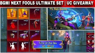 The fools blessing Ultimate set | BGMI Next ultimate set | The fool’s delight set opening Pubgmobile