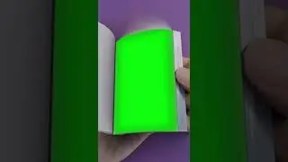 Green Screen Transitions Flip Book #ytshorts #green #effects #mograph #relaxing #videoediting