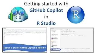 Getting started with Github Copilot in RStudio for R  | Copilot Integration in RStudio & example