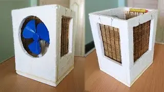 How to Make an Air Cooler at Home - Best out of waste