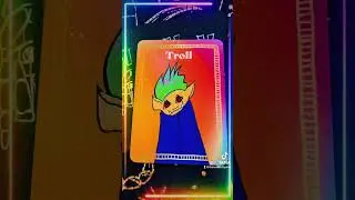 Oracle Card of the Day~Trolls: They have Therapy for That! 😉 #oraclereading #cardreading