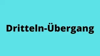 Dritteln1-Übergangs-Paket - Adrians Videoschnitt