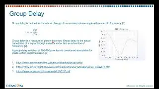 Understanding Antenna Group Delay in Ultra Wideband Applications