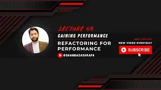 68. Gaining Performance | Refactoring for Performance | Node.JS | Learn with Shahbaz Ashraf 