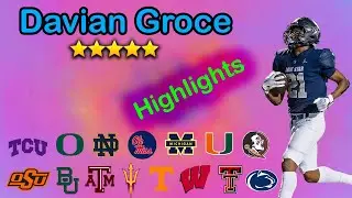Davian Groce Highlights ||  The Next Alvin Kamara