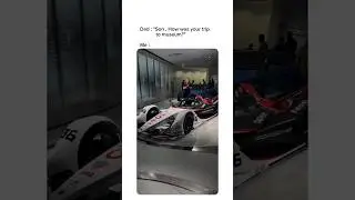 bro didn't went to an ordinary museum 💀 (via: vena.cars)