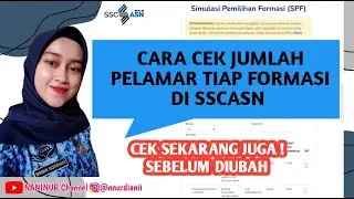CARA LIHAT JUMLAH PELAMAR CPNS 2021 | CEK JUMLAH PELAMAR TIAP INSTANSI | CEK JUMLAH PESAING CPNS