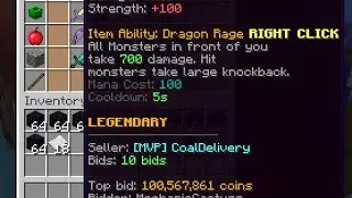 The most expensive item sold in history (Fakepixel Skyblock)