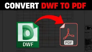 Convert Dwf to pdf In One Minute | AutoCad Tips And Tricks In Urdu | Architecture Lab