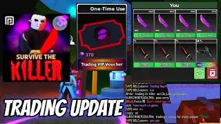 NEW TRADING UPDATE // CHESTS now TRADEABLE? | Survive the Killer