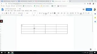 How To Insert A Table In Google Docs