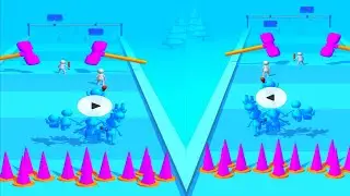 join clash 3d All levels Gameplay Android, iOS