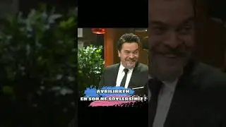 ayrılırken en son ne söylersiniz #beyazshow #özlüsözler #shorts
