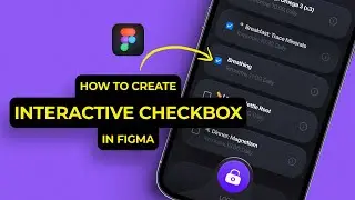 Interactive Checkbox In Figma ✓ 