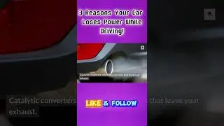 Car Losing Power? 3 Must-Know Causes While Driving! #Shorts #CarProblems #DrivingIssues #DIYMechanic