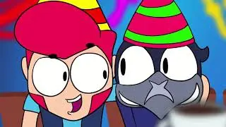 BRAWL STARS ANIMATION - HAPPY BIRTHDAY CROW !!!