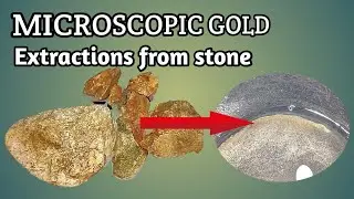 MICROSCOPIC GOLD IN STONE | STONE GOLD | GOLD STONE