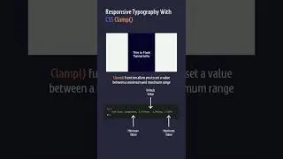 CSS Clamp Property | HTML CSS 