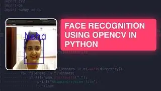 Face Recognition with OpenCV in Python Tutorial |Face detection