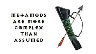 POE: 2 Minute Look at Metamod Crafts (and Update to Quiver Crafting) (◆expensive)