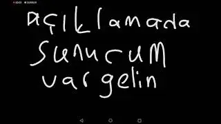 Açıklamada sunucum var gel ayol