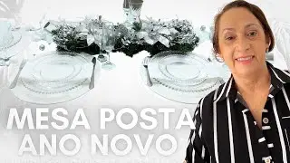 MESA POSTA FIM DE ANO | RÉVEILLON #falizanonovo #mesaposta #reveillon #criatividade #anonovo