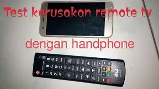 Cara sederhana cek tombol remot tv