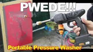 Portable Pressure Washer for Emulsion Stencil Screen Printing