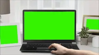 Notebook Green Screen