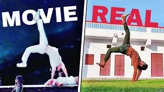 Bollywood Stunt IN REAL LIFE 🔥 (tiger shroff, vidyut jammwal, shahrukh khan, hritik roshan etc.)