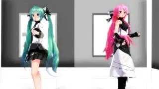 【MMD】 World's End Dancehall 【Miku & Luka】