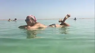 Мёртвое море и просто Лена  Израиль  апрель 2017г
