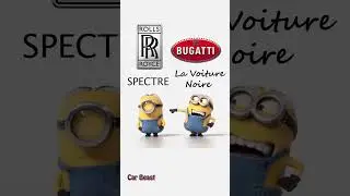 Bugatti La voiture noire VS Rolls-Royce Spectre funny