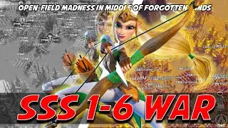 SSS1-6 WAR! 3v3 Open-Field Madness in Middle of Forgotten Lands! 