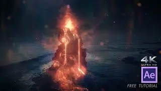 After Effects Tutorial:32: 3D Volcano (ไทย) (ไม่ใช้ปลั๊กอิน)