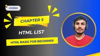 HTML Tutorial for Beginners | Ordered List | Unordered List | Description List Chapter - 5